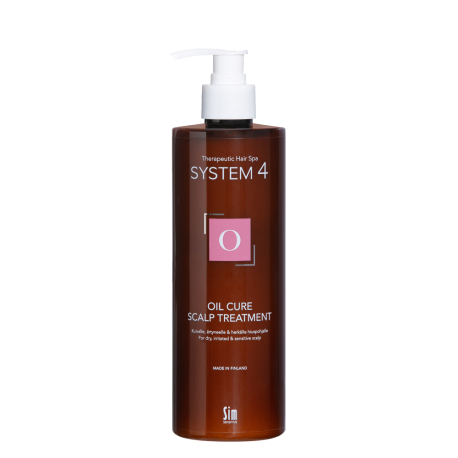 Oil Cure-Masca exfolianta,tratament pentru scalpul gras si toate tipurile de par System 4 Therapeutical Hair Spa 500ml