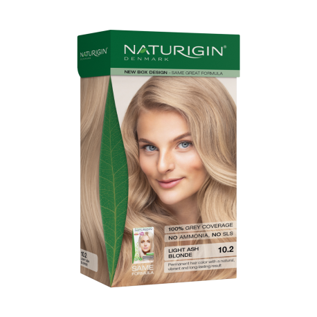 Vopsea NATURIGIN 10.2 Blond cenusiu foarte deschis